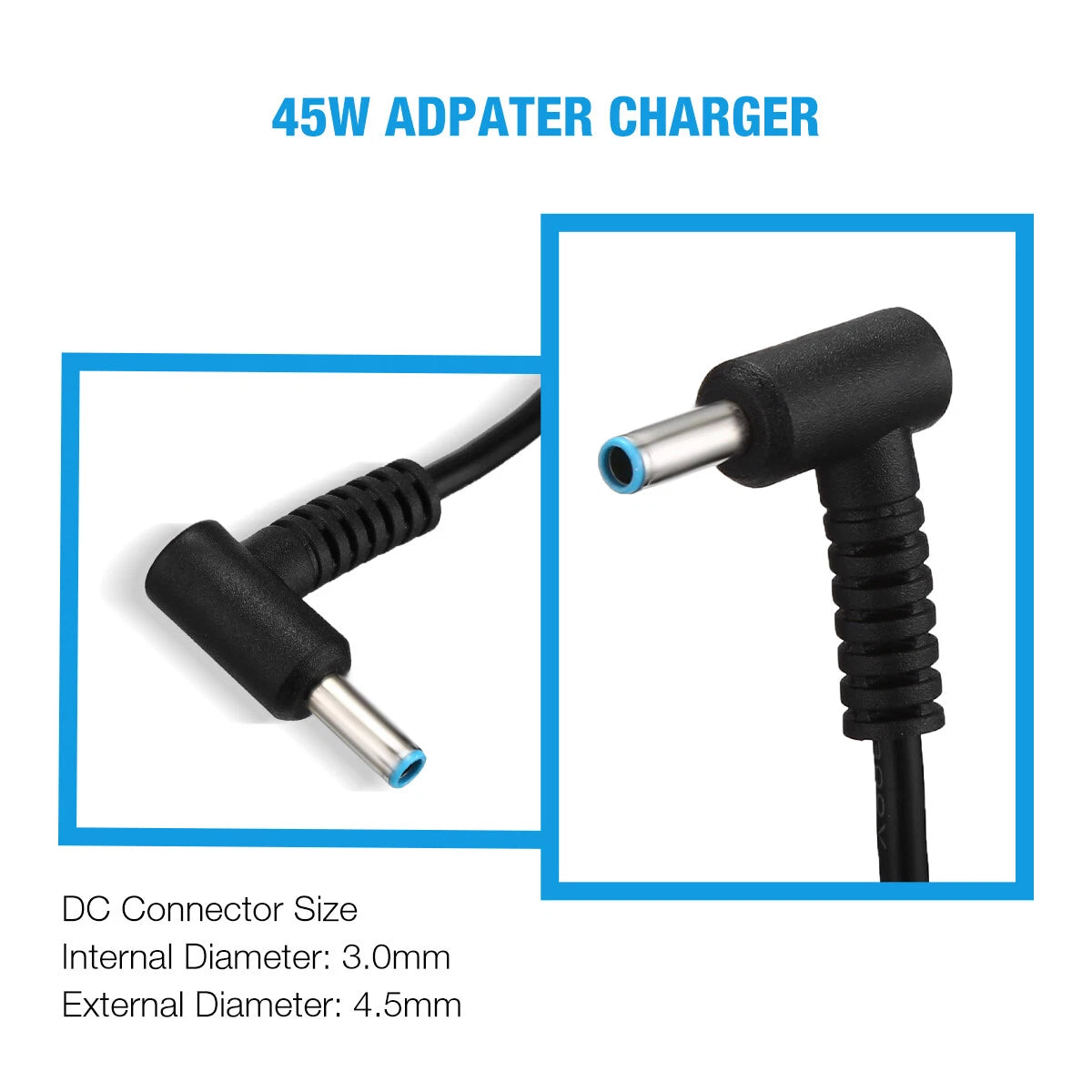 45W Ac Adapter Laptop Charger for HP Stream X360 11 13 14 Series Supply Cord NEW