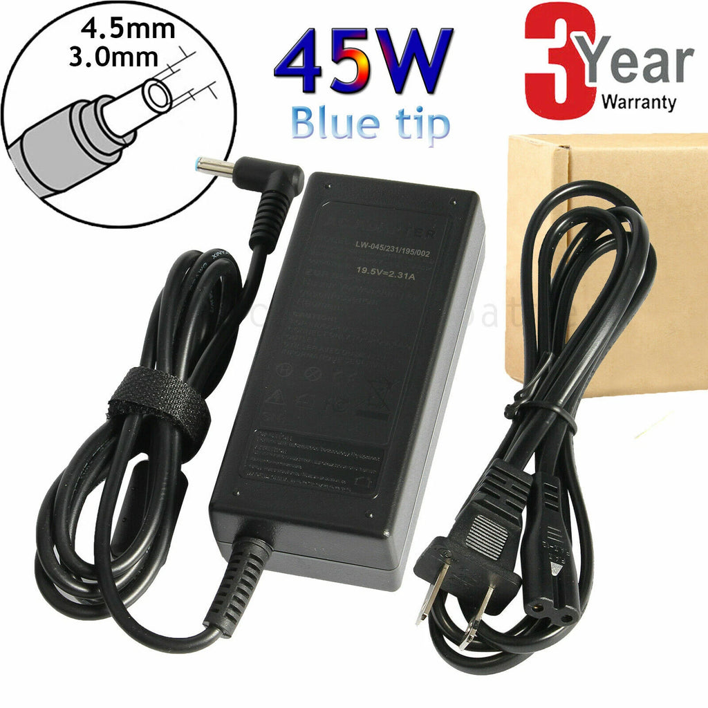 AC Adapter Charger For HP Chromebook 11 G4 EE, 11 G5, 11 G5 EE, 14 G3 Laptop