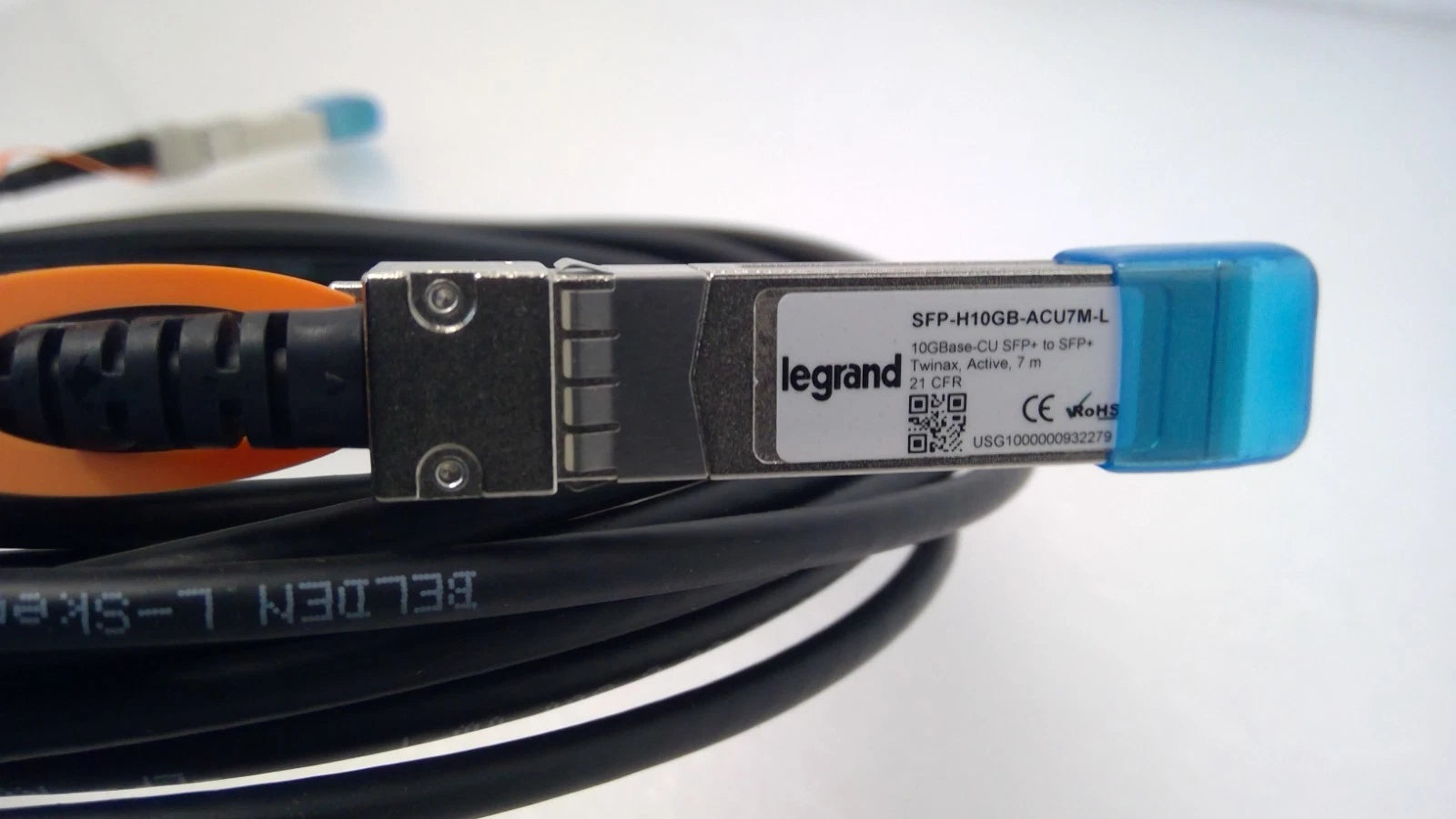 LOT OF 3 OPEN BOX Legrand 10G SFP+ TO SFP+ Active DAC Cable 7M SFP-H10GB-ACU7M-L