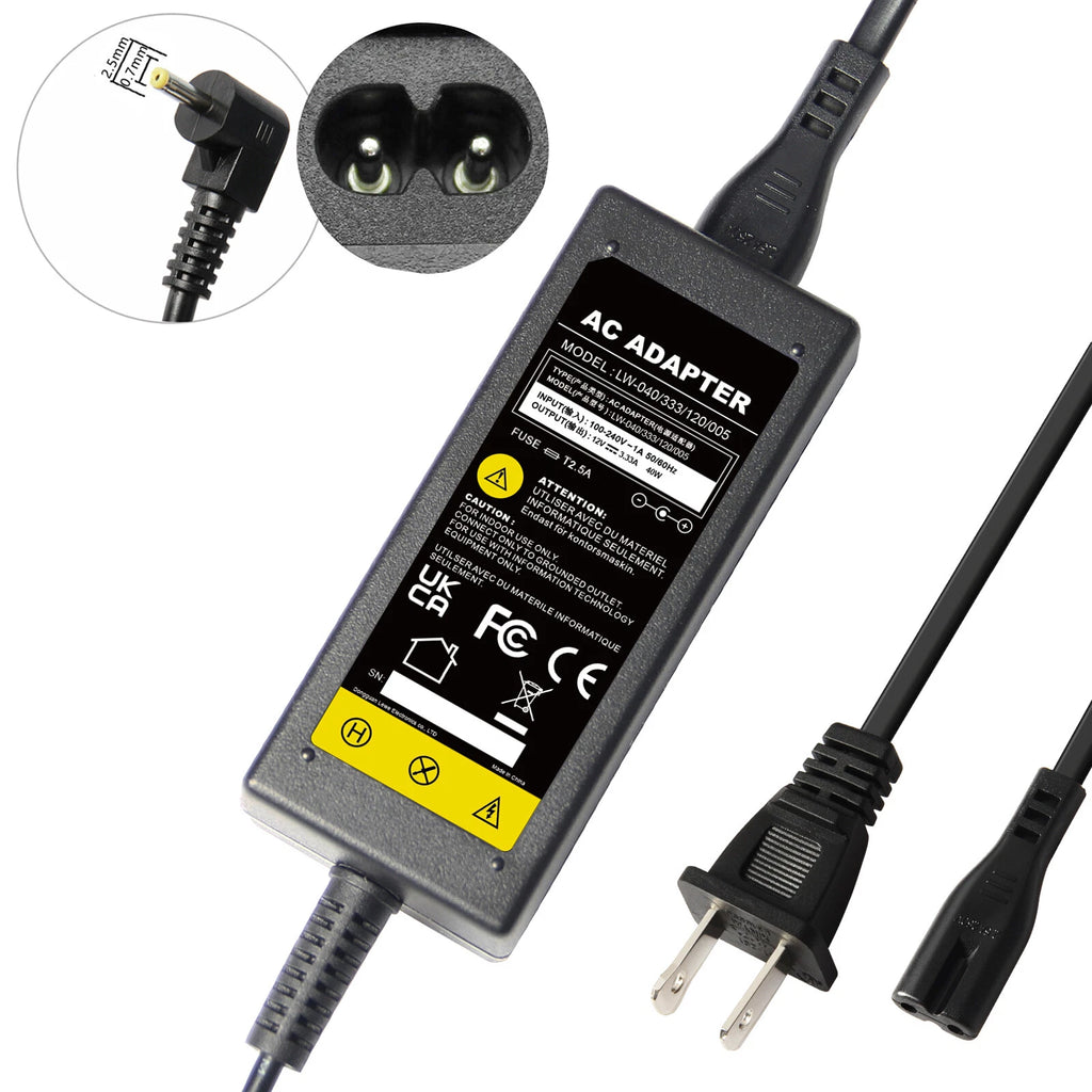 40W AC Charger for Samsung Chromebook XE303C12 XE500C13 XE500C12 Laptop Adapter