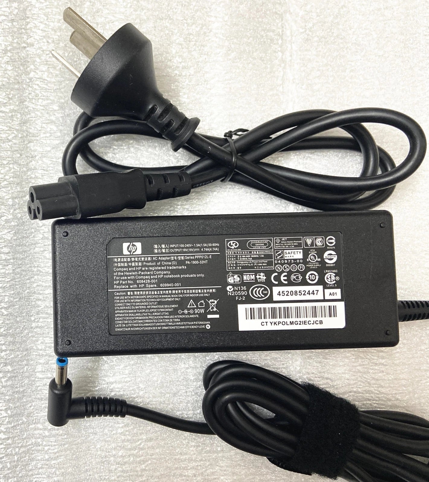 New 90W AC Adapter Charger ForHP Spectre X360 13 15 Pavilion X360 11 13 14 15 17
