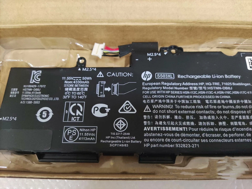 Genuine OEM SS03XL Battery for HP EliteBook 840 G5 G6 730 735 740 G5 933321-85