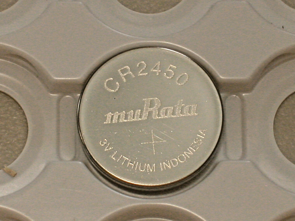 50 x Genuine Murata (Formerly SONY CR2450 CR 2450 3v lithium battery EXPIRE 2030