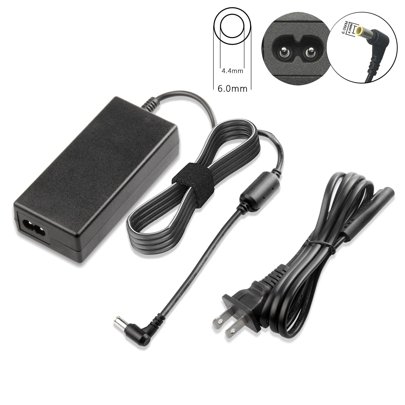 FOR SONY VAIO 19.5V 3A Power Supply Cord Laptop AC Adapter Charger Universal