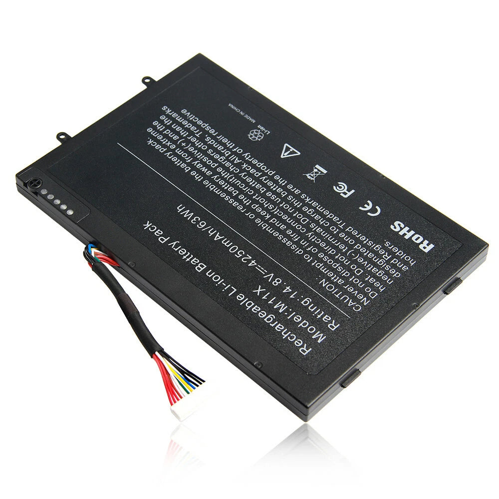 Battery For Dell Alienware M11x M14x R1 R2 PT6V8 KR-08P6X6 T7YJR P06T COOL