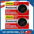 LOT 2-5-10NEW Panasonic 3V LITHIUM BATTERY CR2025 2025 BR2025 DL2025 Button Cell