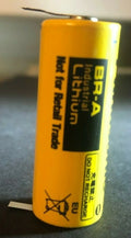 Brand New PANASONIC BR-A 3V 1800Mah Lithium Battery w/ Tab, with Expedited ship