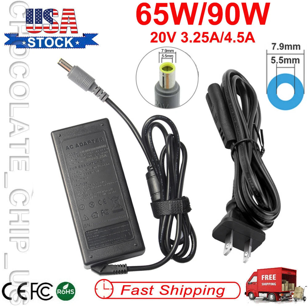 Laptop Charger For Lenovo ThinkPad T430 T420 T400 T410 T61 T510 AC Power Adapter