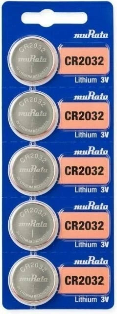4 NEW SONY CR2032 3V Lithium Coin Battery Expire 2025 FRESHLY NEW - USA Seller
