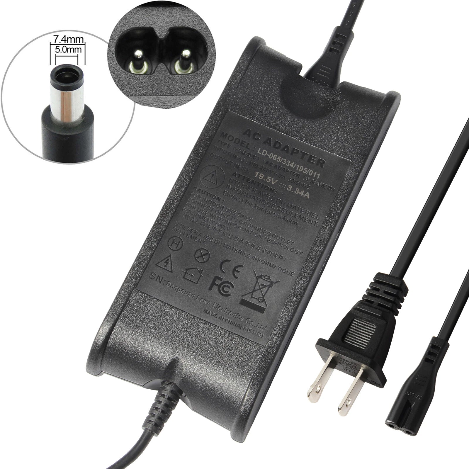 Adapter Charger For Dell Latitude E5250 E5430 E5440 E5450 E5530 E5540 E5550 PR