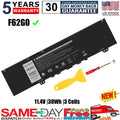 FOR DELL F62G0 Battery for Dell-Inspiron 13 5370 7370 7380 7386 7373 P83G 38Wh