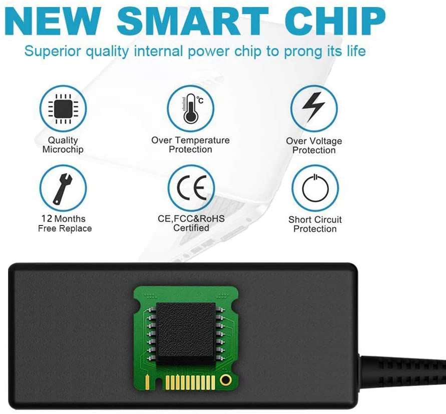 For HP Laptop Charger AC Adapter Power Supply 608428-002 19V 90W Large Tip New