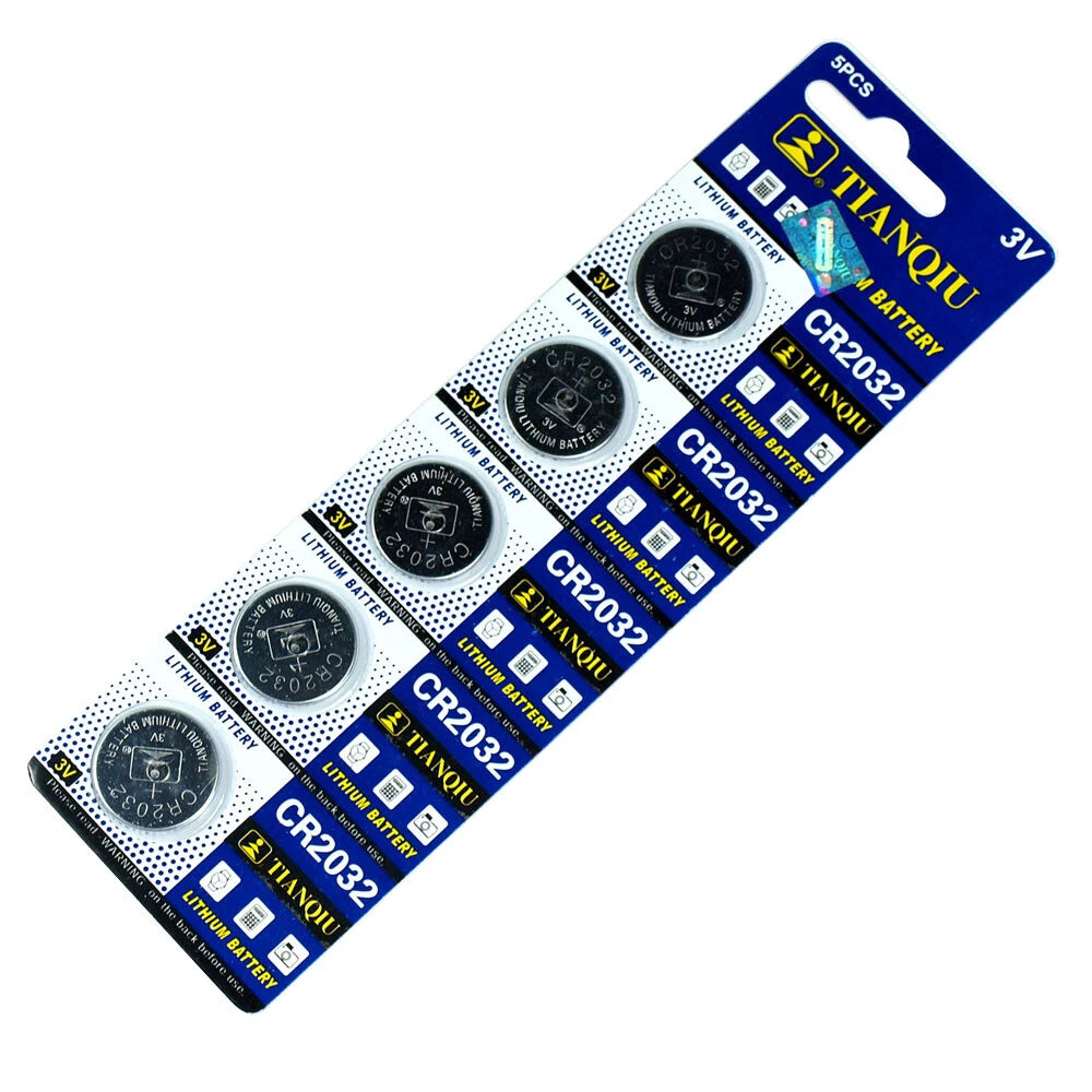 100 PCS CR2032 Lithium Battery 3V Button Cell for Digital Scales remote controls