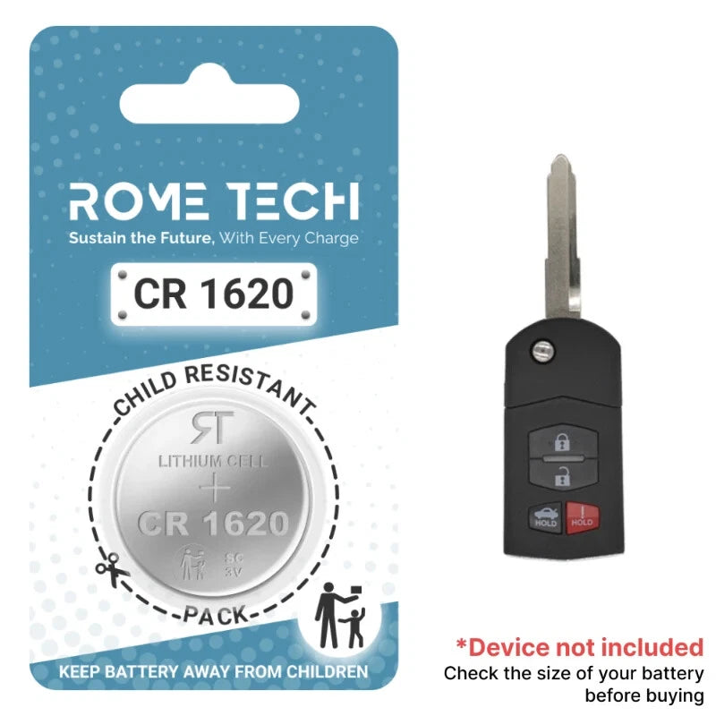 Key Fob Battery Replacement fo Mazda 6 2020 2018 2017 2016 - 2003 1 or 2 Pack