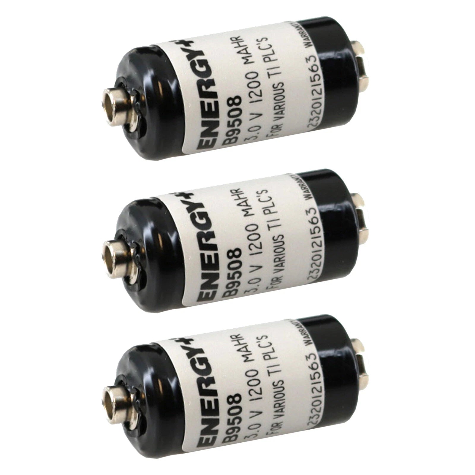 3pc 3V 1200mAh Battery For Texas Instrument 500, 505, 510, 525, 530, 535, 545