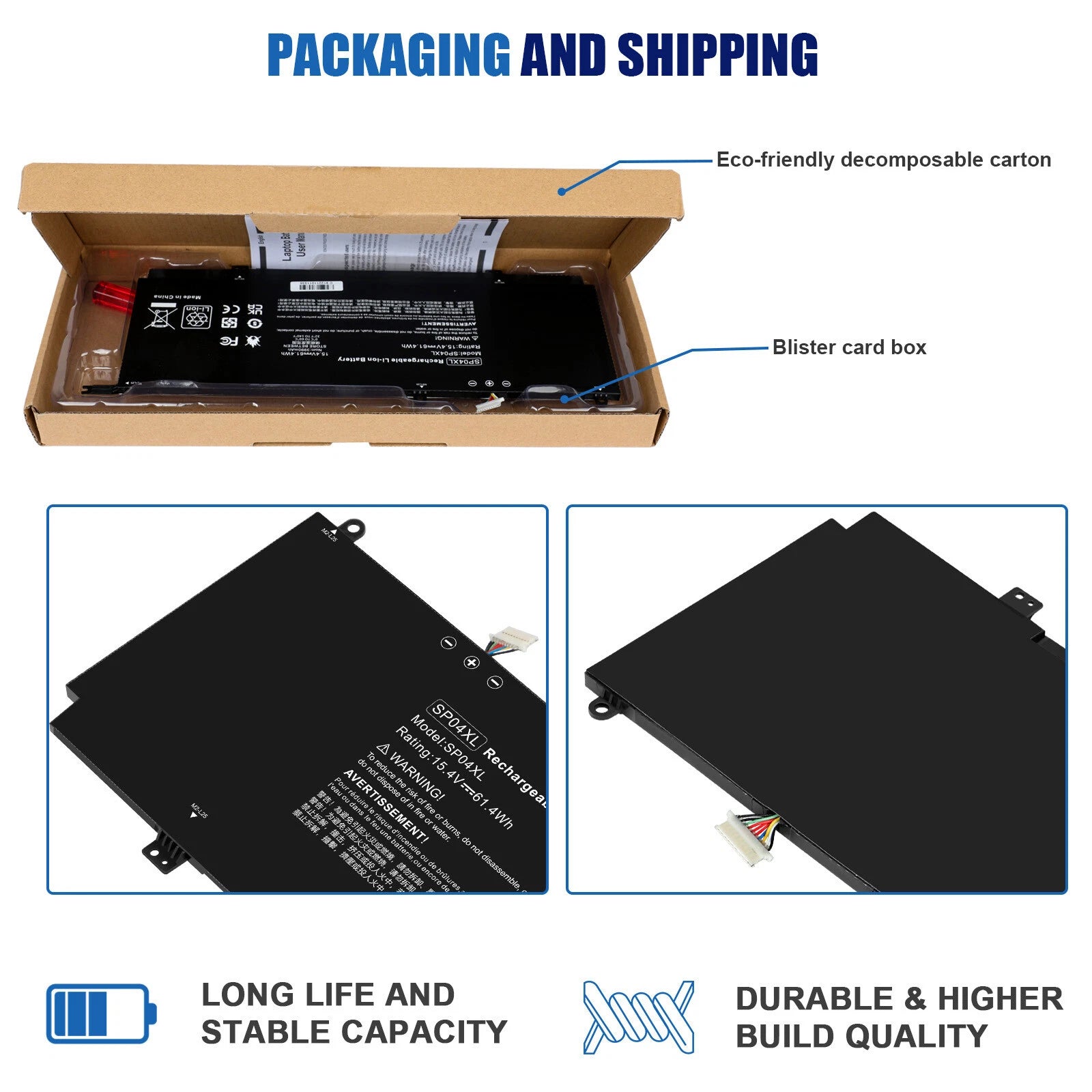 SP04XL Battery for HP Spectre X360 13-AP 13-AP0010CA 13-AP0013DX AP0023DX Laptop