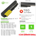 ?NEW T400 Battery For Lenovo T61 R61 Series 14.1" widescreen R400 Thinkpad 33+ ?