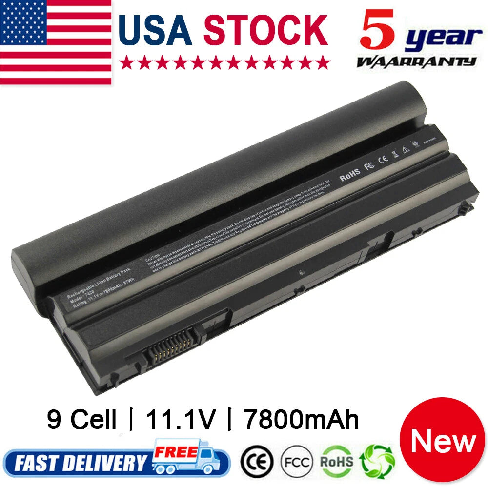 9 Cell Battery For Dell Latitude E6540 E6530 E6440 E6430 E6420 312-1163 NHXVW US