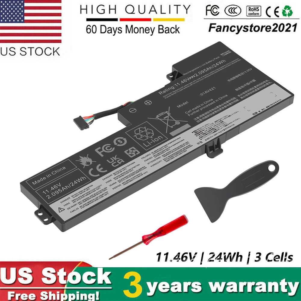 Battery For Lenovo ThinkPad T470 T480 A475 A485 TP25 01AV421 01AV419 01AV421