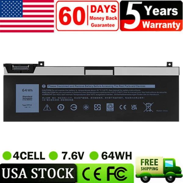 5TF10 Battery For Dell Precision 7730 7740 7530 7540 P34E P34E001 P74F 0RY3F9