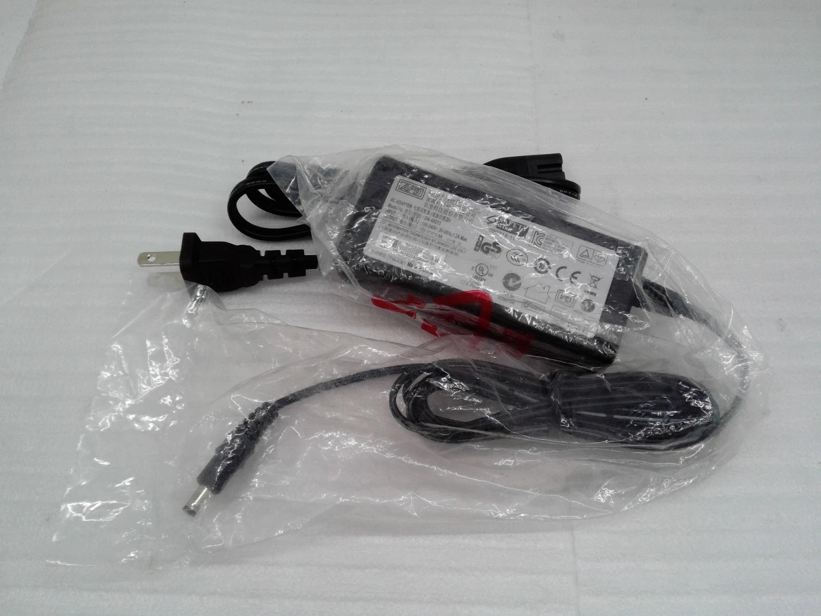New Genuine APD 48W AC Power Adapter DA-48Q12 12V 4A Charger 4.8x1.7mm