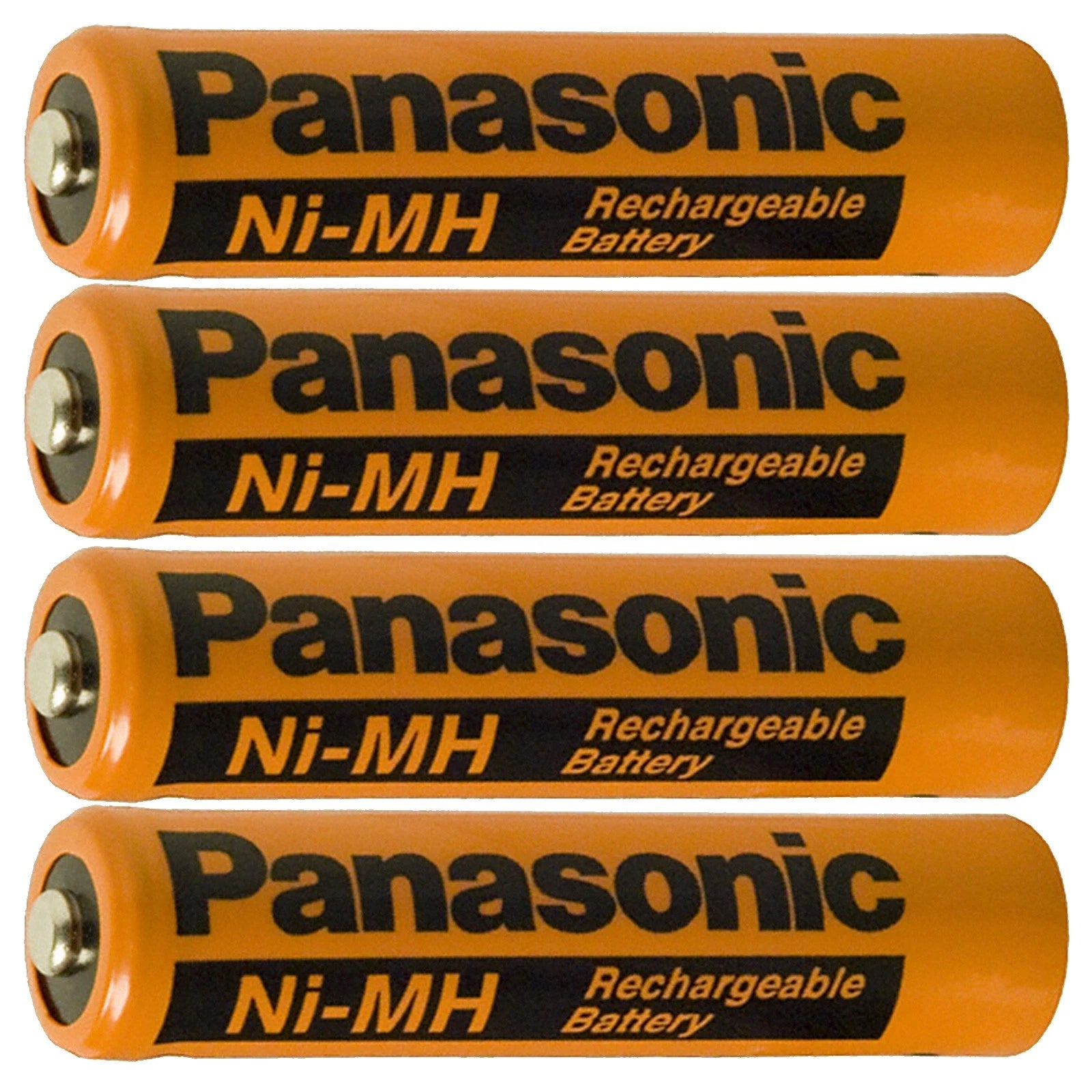 4pcs Panasonic HHR-75AAABU 1.2V Rechargeable Battery Compatible With HHR-55AAABU