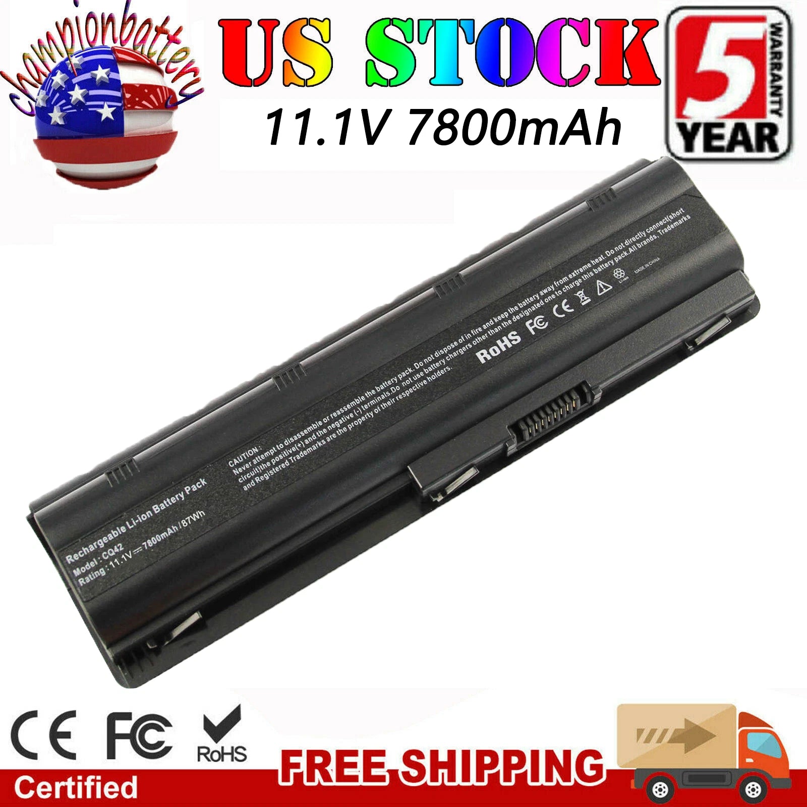9Cell Battery for HP Pavilion 593553-001 MU06 MU09 G4 G6 G7 G62 CQ32 CQ42 CQ56