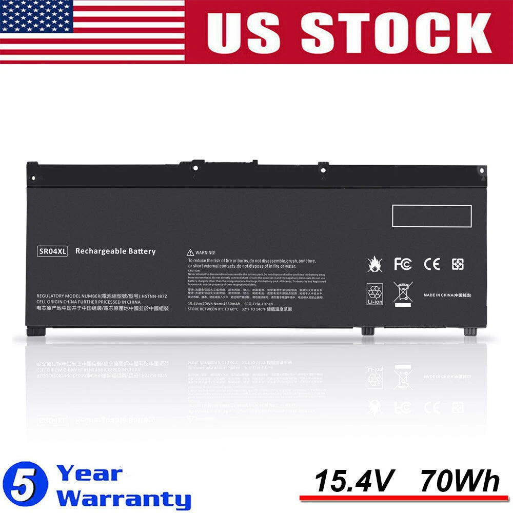 ? SR04XL Battery for HP Omen 15-CE 15-DC 15-CB 917678-2B1 917678-171 HSTNN-DB7W