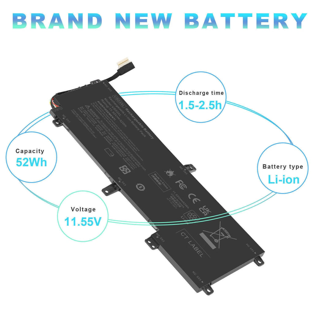 ?VS03XL BATTERY FOR HP ENVY 15-AS000 15-AS068NR 15-AS133CL 15-AS020NR 849047-541