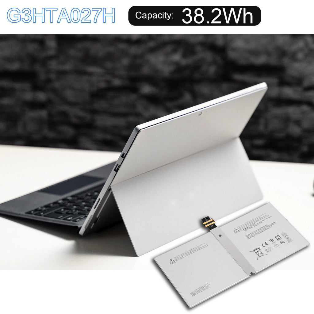 LOT Replacement G3HTA027H Battery for Microsoft Surface Pro 4 1724 12.3" DYNR01