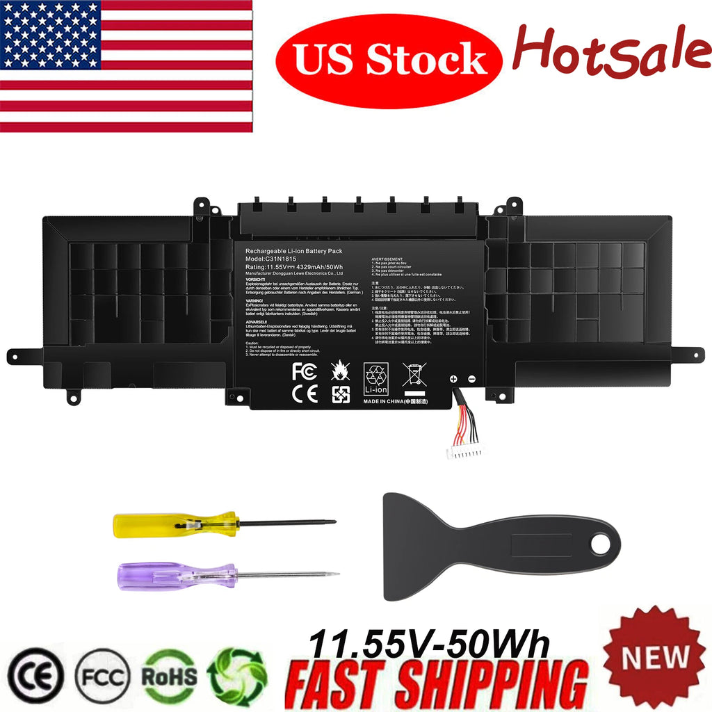 C31N1815 Battery For ASUS Zenbook 13 UX333F UX333FA UX333FN RX333FN BX333FN 50Wh