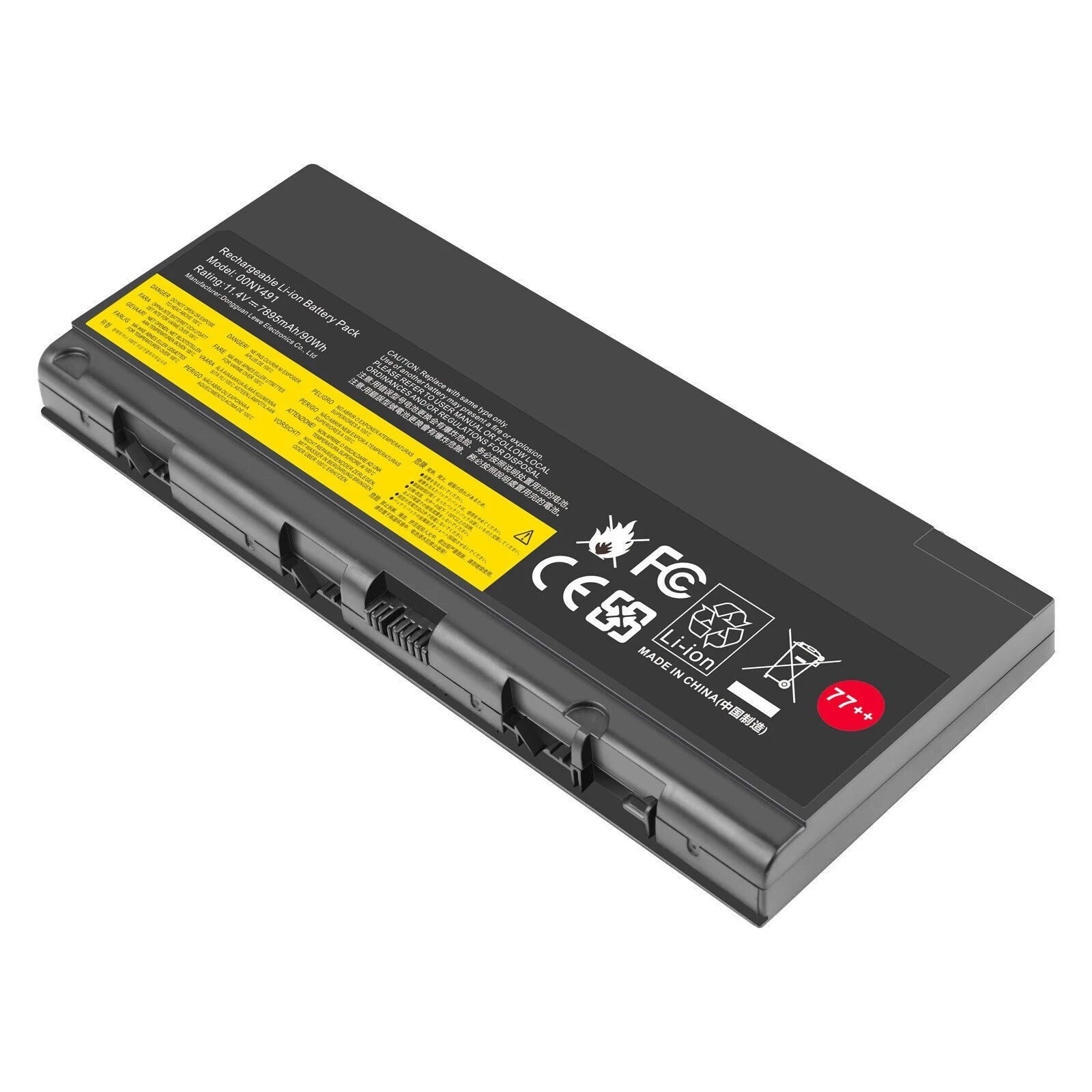 ??77++ Battery 00NY491 00NY490 For Lenovo Thinkpad P50 P51 P52 L17M6P51 L17L6P51