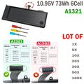 LOT A1321 Battery For Apple MacBook Pro15" A1286 Mid 2009 2010 661-5211 661-5476