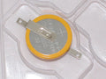 1 x NEW CR2032 Lithium Battery CMOS backup memory with 180? solder tabs