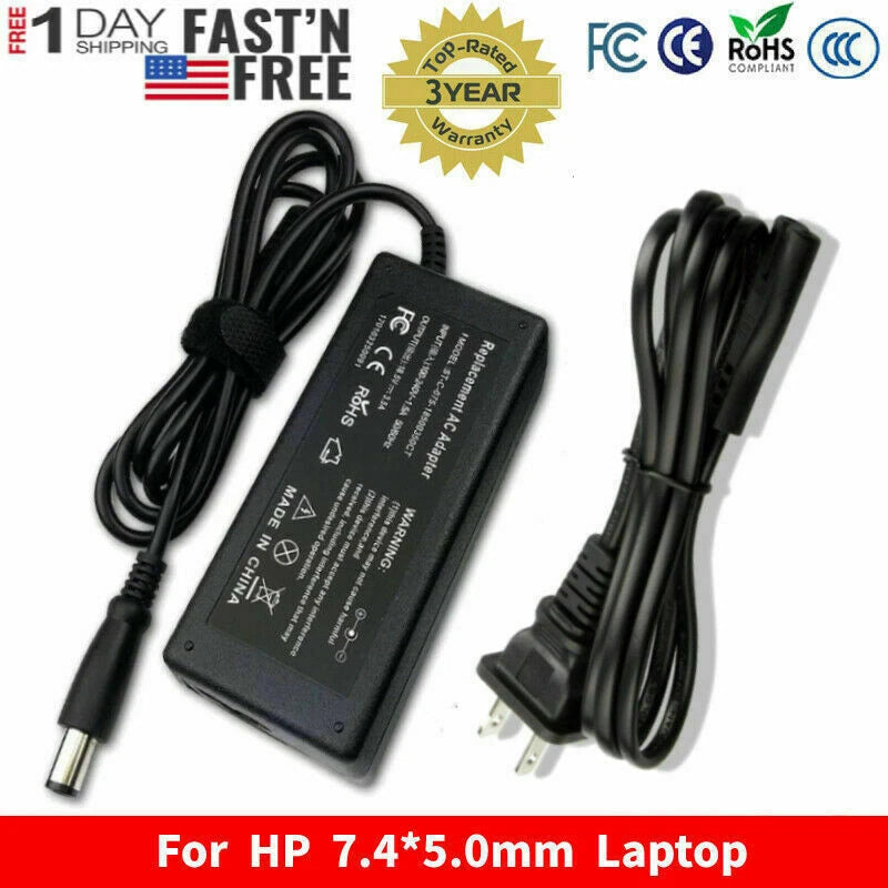 AC Adapter Laptop Charger for HP Pavilion G7 G6 G4 DV7 DV6 DV5 DV4 DM4 65W HOT