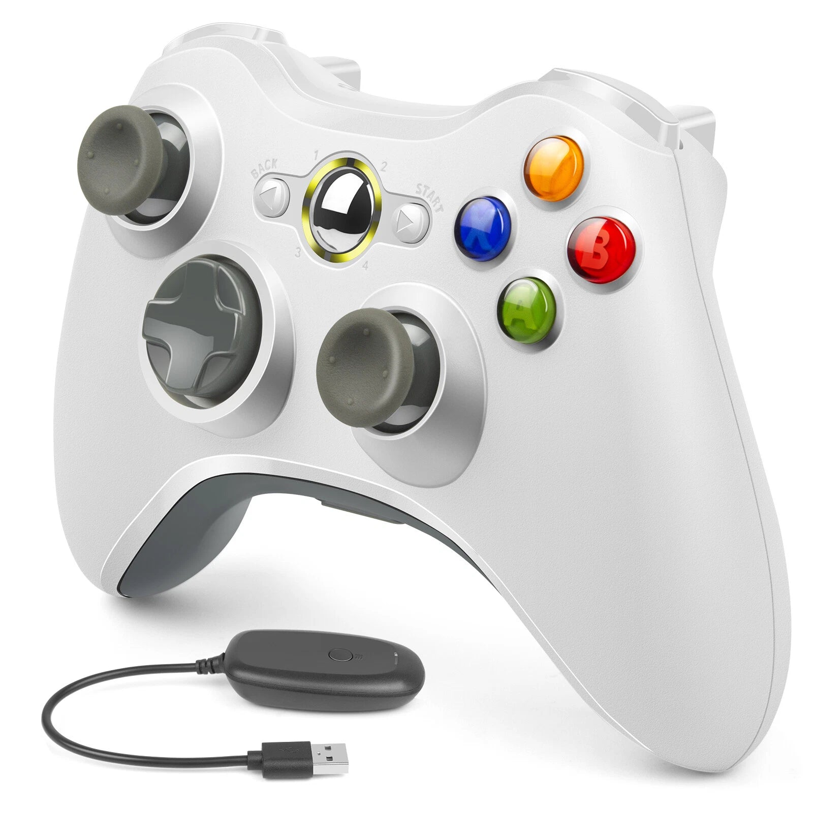1X & 2X Wired/Wireless Controller For Microsoft Xbox 360/360S Windows 11/10/8/7