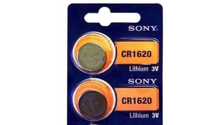 2 NEW SONY CR1620 3V Lithium Coin Battery Expire 2025 FRESHLY NEW - USA Seller