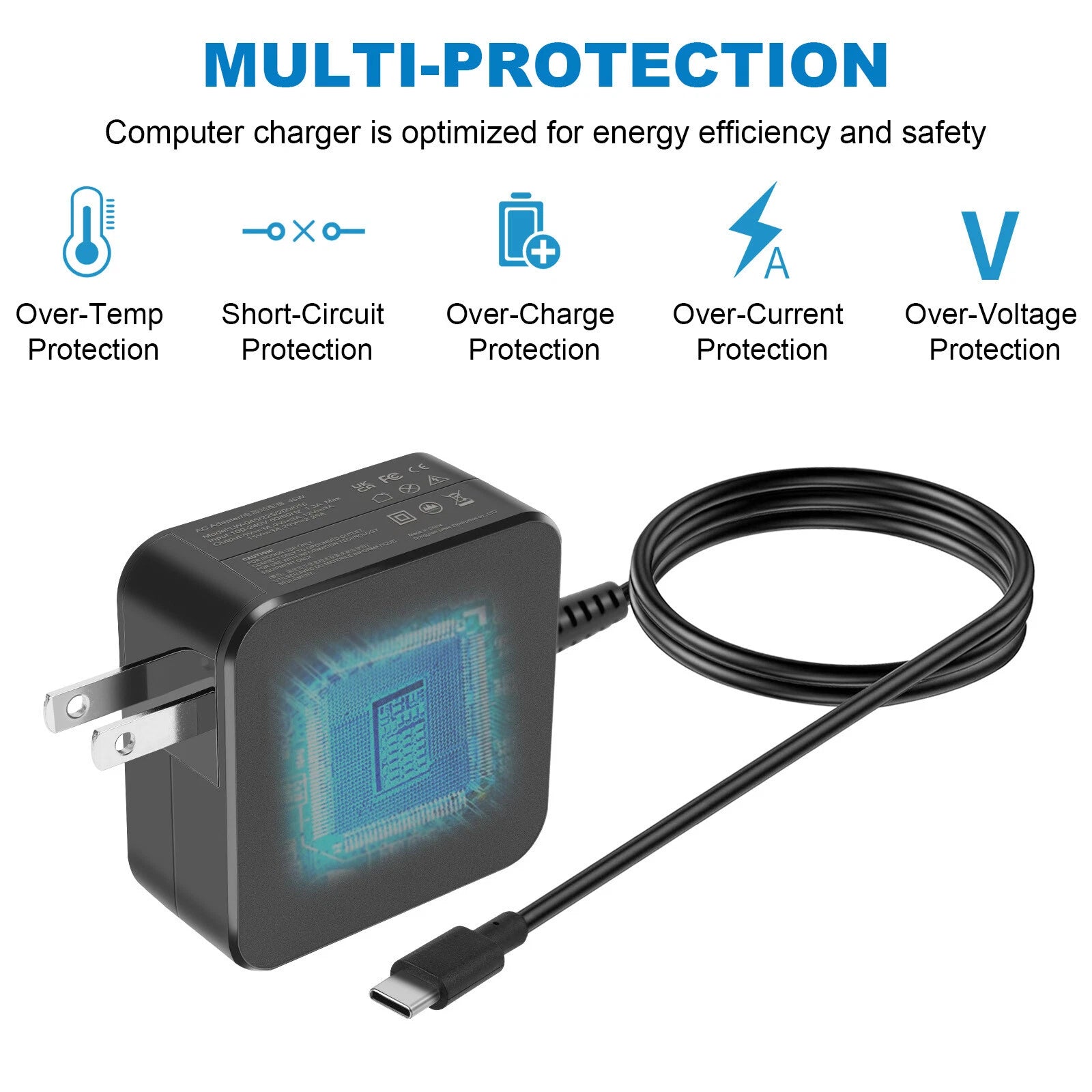 Laptop Power Adapter Charger For Samsung Chromebook XE310XBA XE350XBA XE510C24