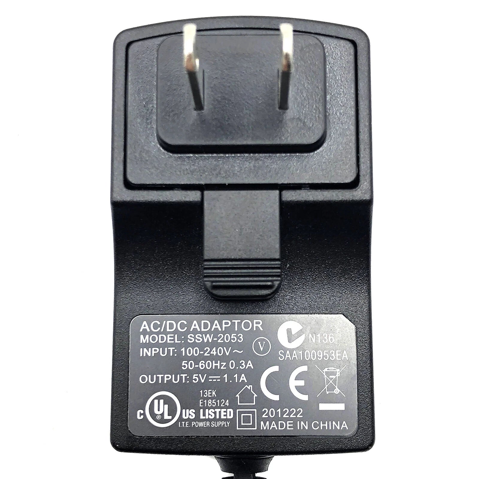 New Wall AC/DC Adapter SSW-2053 Power Supply Charger 5V 1.1A Micro USB / USB-C