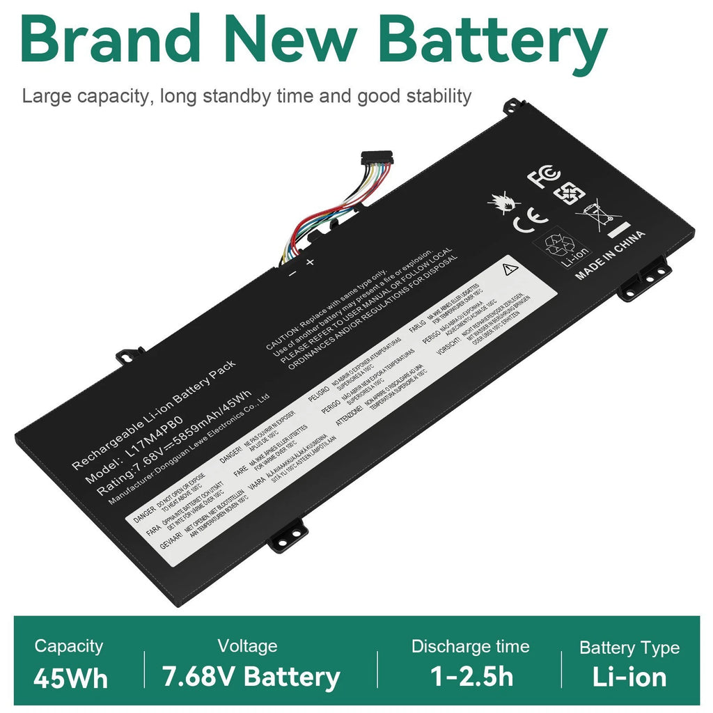 L17C4PB0 L17M4PB0 45Wh Battery For Lenovo Yoga 530-14ARR 530-14IKB Flex 6-14IKB