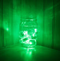 12-Pieces Green Submersible Waterproof Underwater Battery LED Tea Light~Wedding