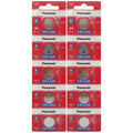 10 x FRESH NEW CR1620 Panasonic Lithium Button Cell Watch Battery ECR1620 1620