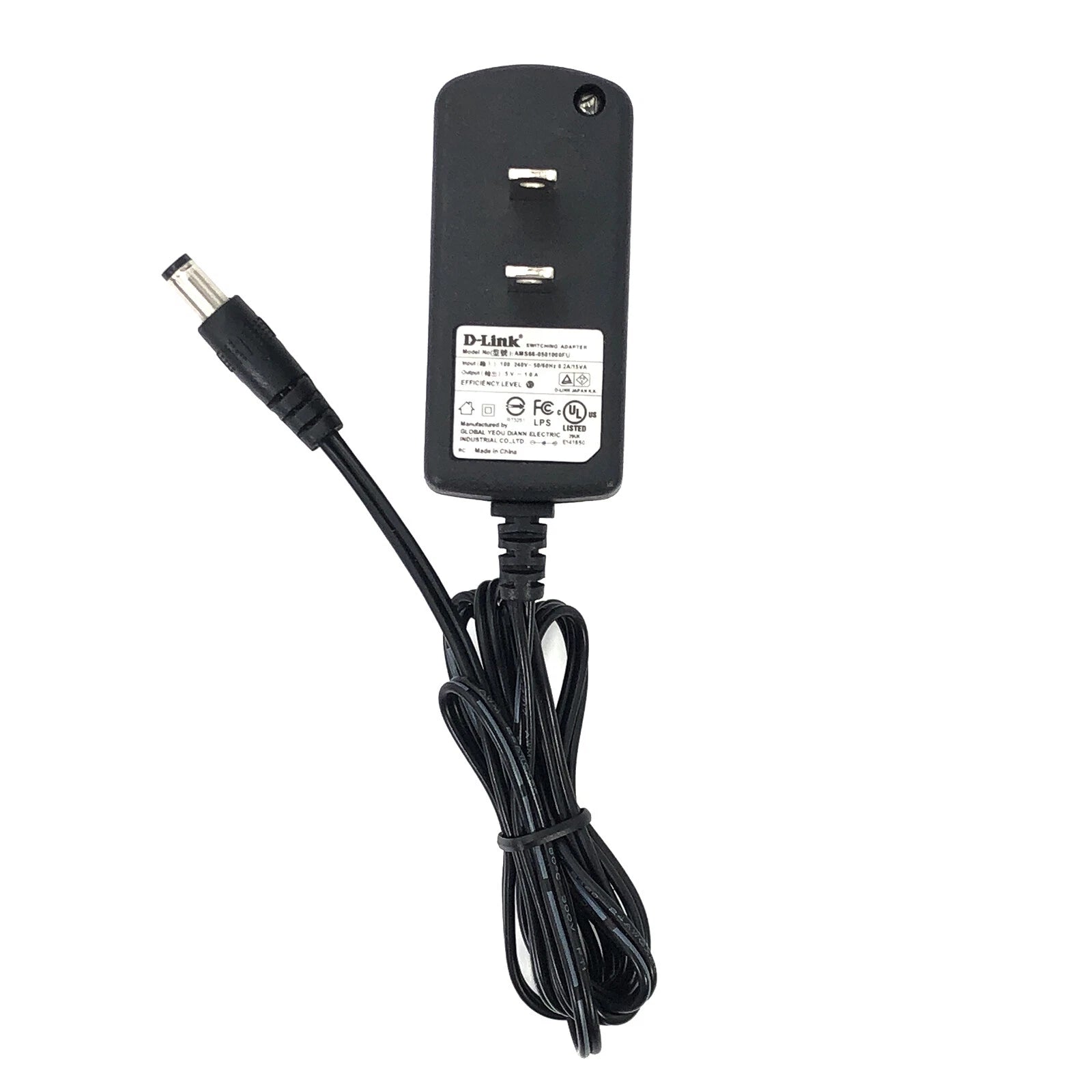 New Genuine D-Link AMS66-0501000FU Wall Switching Power Supply Adapter 5V 1A OEM