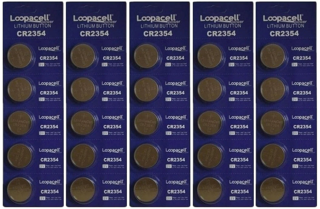 25X NEW CR2354 Lithium 3V Button Cell Batteries For Portable Devices *LOOPACELL*