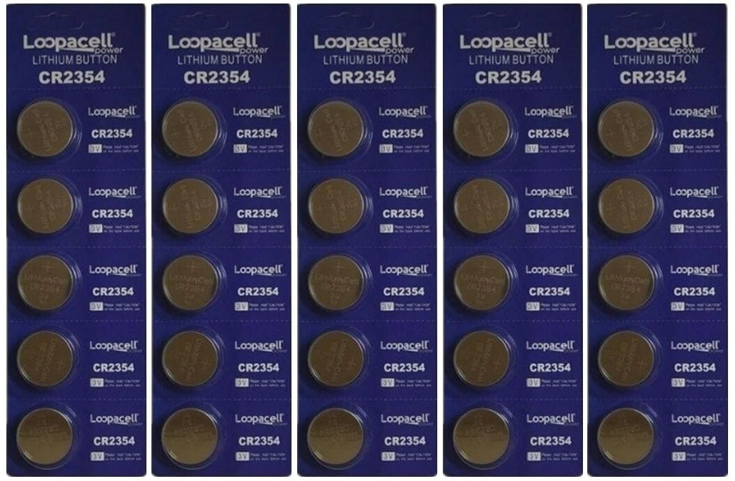 25X NEW CR2354 Lithium 3V Button Cell Batteries For Portable Devices *LOOPACELL*