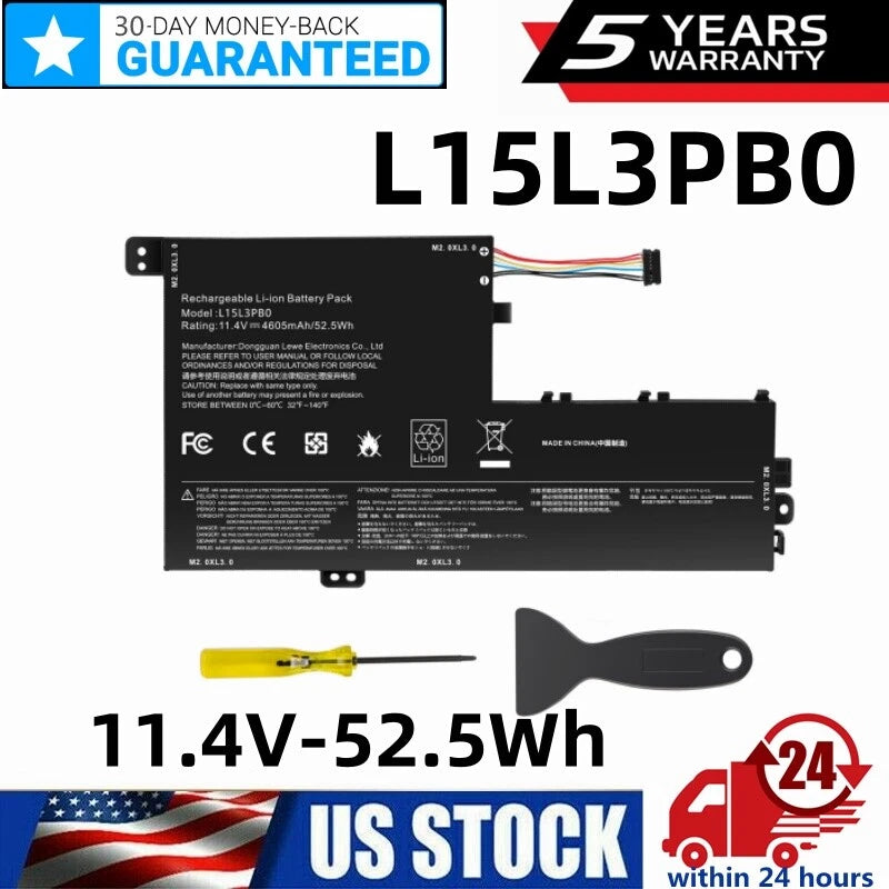?L15M3PB0 L15L3PB0 Battery for Lenovo IdeaPad 320S-14IKB 320S-15ABR 15ISK 52.5Wh
