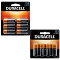 DURACELL 3 volt Lithium Photo Camera Battery 123 DL123A CR123A EL123A, 10 Pack
