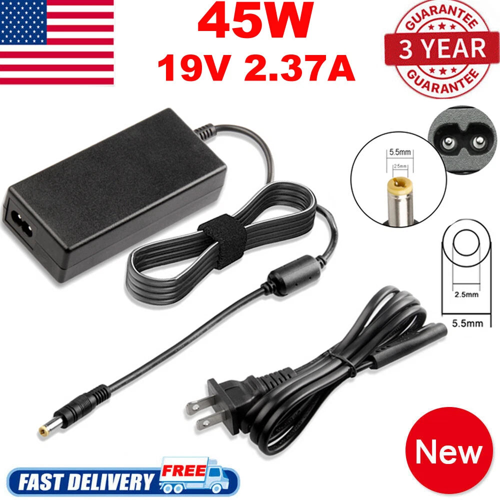 45W Adapter Laptop Charger for Toshiba Satellite L755 L655 L745 L775 L855 L505