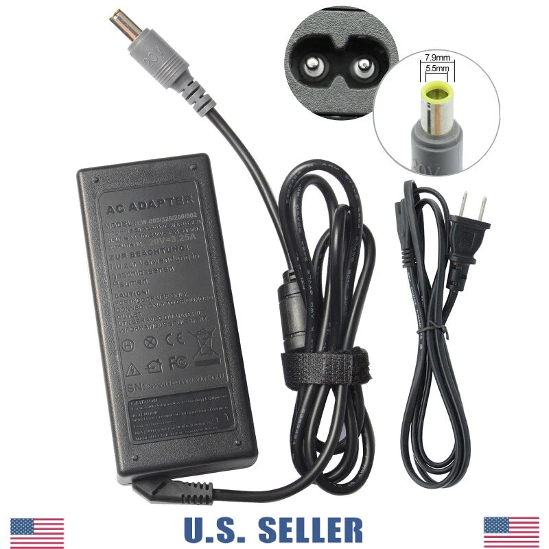 Laptop Charger 65W For Lenovo ThinkPad T420 T420S T430 SL5 Power Supply Adapter