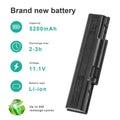 NV52 Battery for Gateway NV58 AS09A31 AS09A41 AS09A51 AS09A61 AS09A71 5200mAh